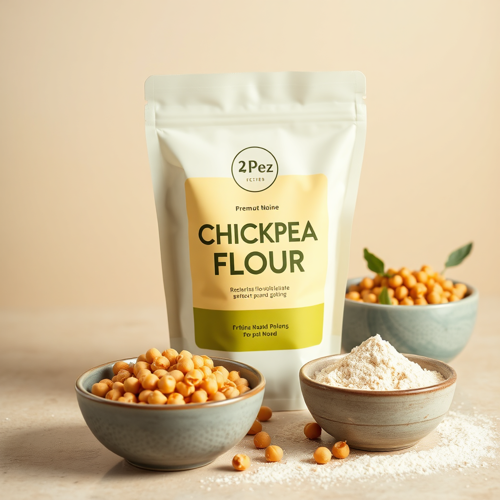 Chickpea Flour packaging