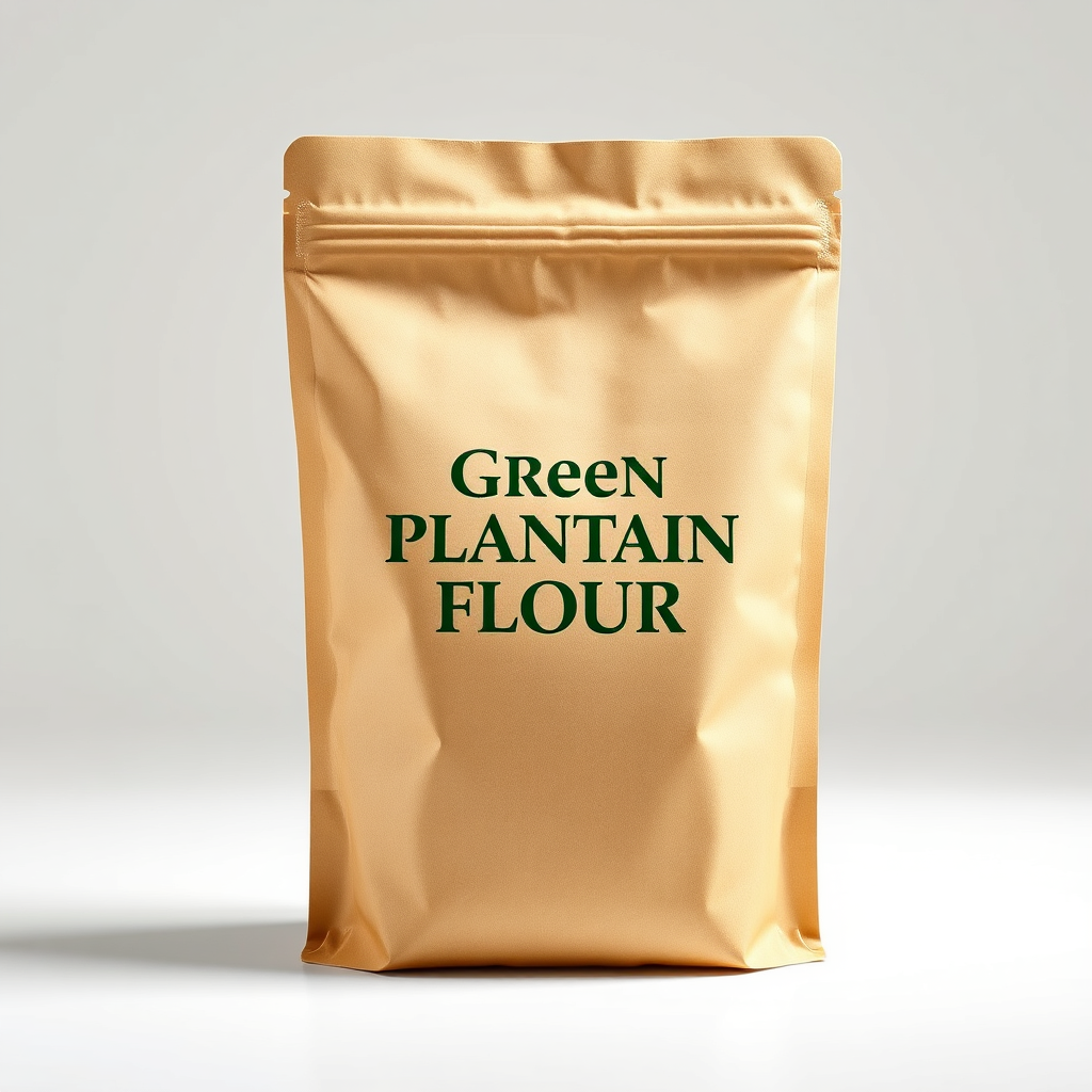 Packaging of Green Plantain Flour