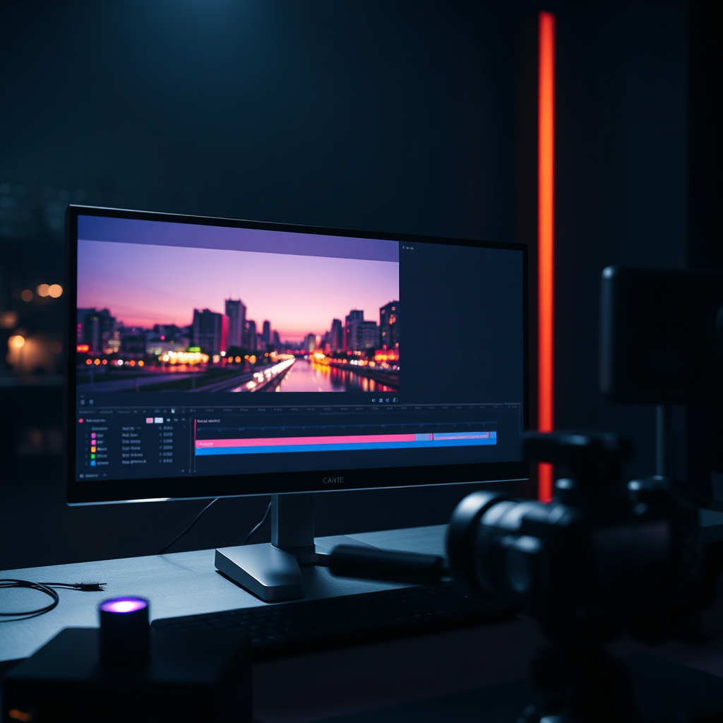 Video editing workspace