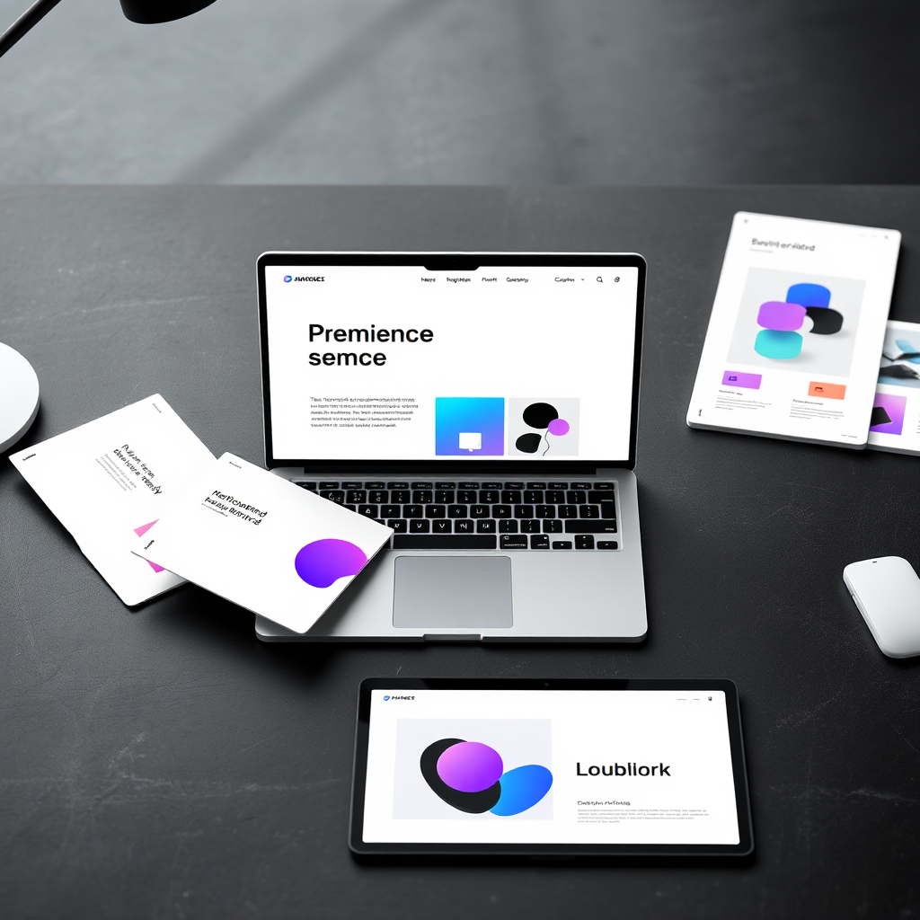 Agency brand presentation scene