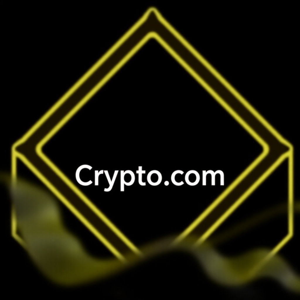 A visually striking image featuring a colorful array of different cryptocurrency coins, each with distinct designs. The coins should be placed on a circular table, with a digital device in the foreground displaying the Crypto.com logo, symbolizing a diverse trading experience.