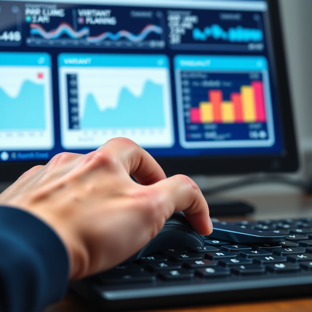 EzClix brand tile graphic with crisp cyan on dark, ad/click motifs