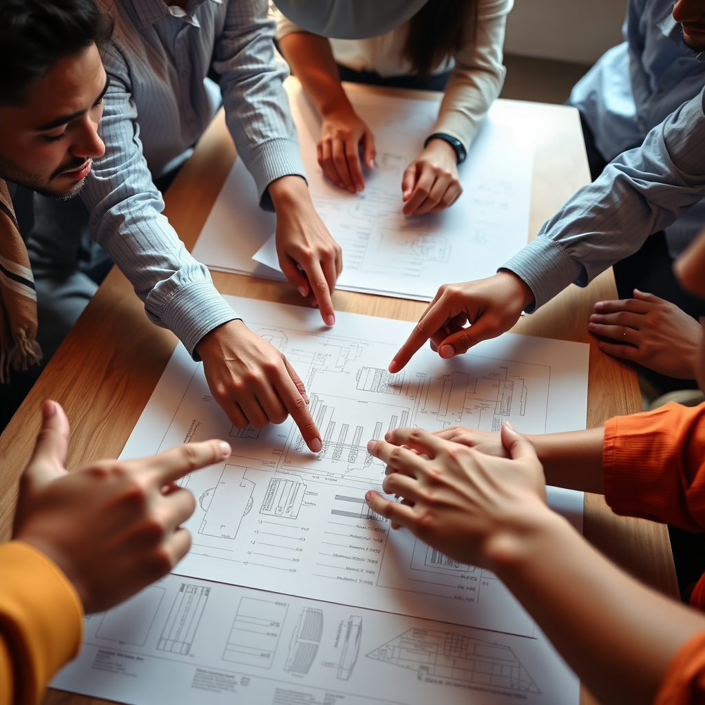 Article graphic: collaboration and teamwork