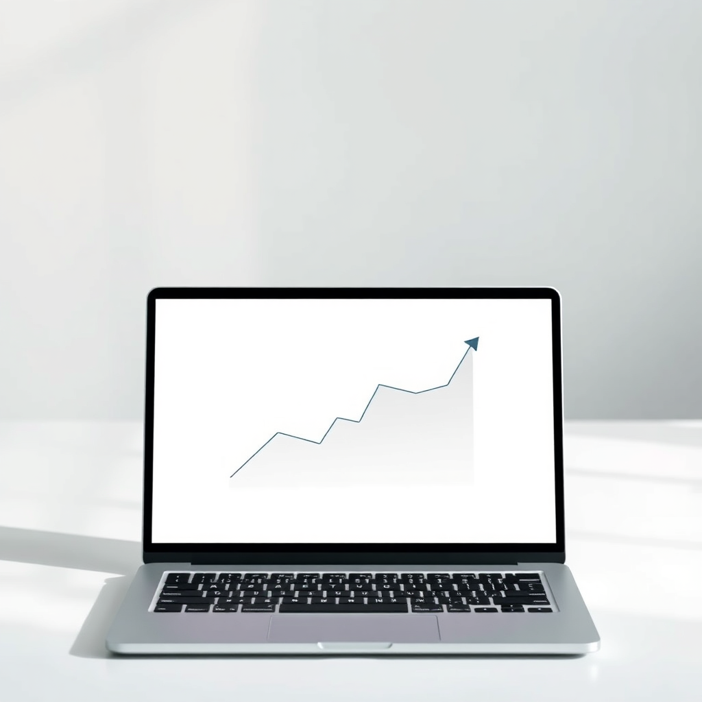 Article graphic: upward trending graph