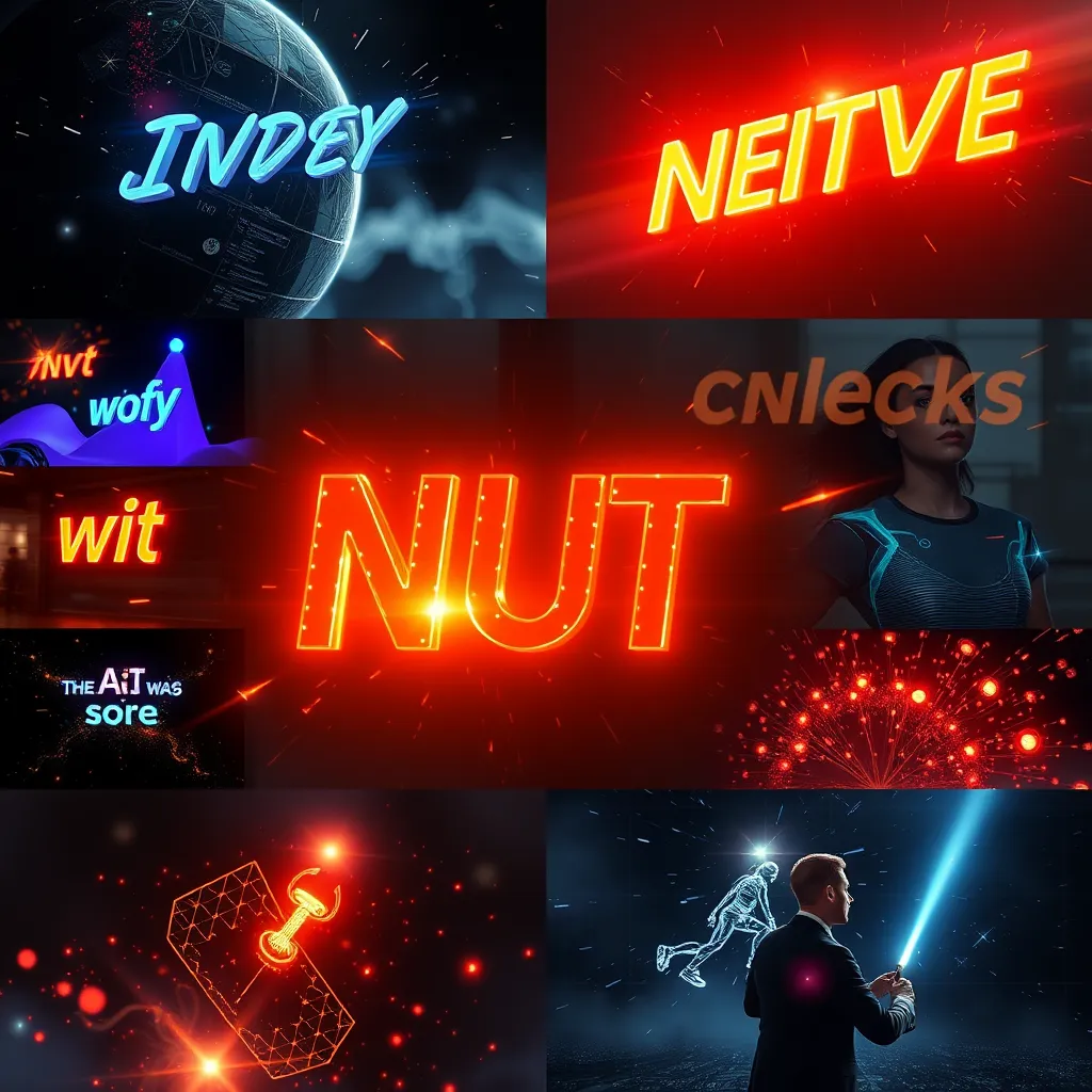 Çeşitli yaratıcı geçişler, animasyonlu metinler ve dinamik özel efektler içeren, videonun yapay zeka tarafından parçalanabilir kusursuz entegrasyonunu ve görsel olarak vurgulayan ilgi çekici bir video montajını.