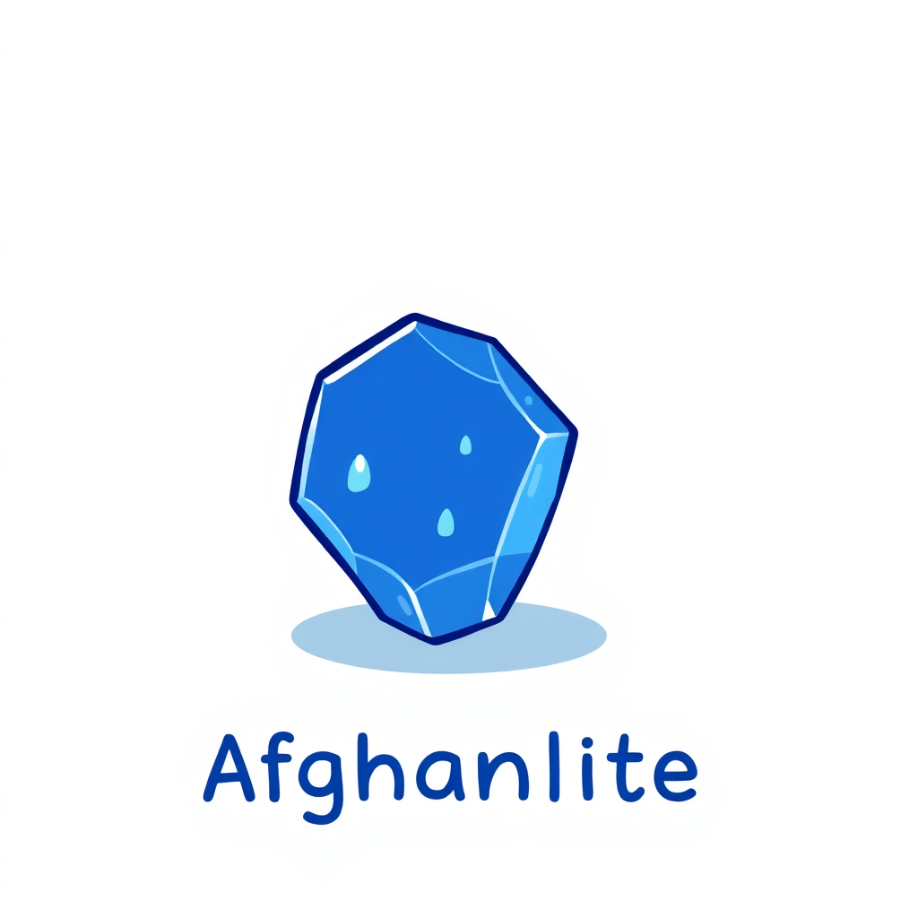 Afganit taşı çizimi