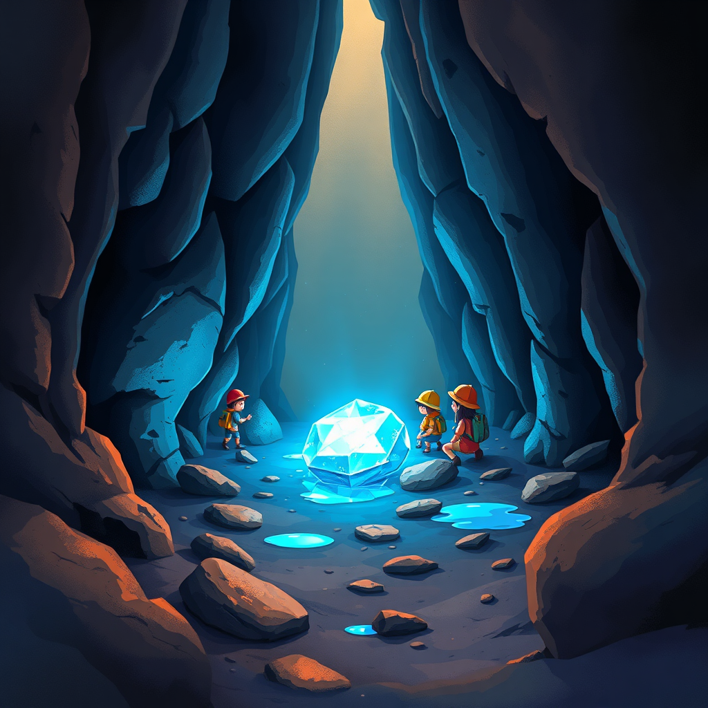 Finding the lost blue crystal shard