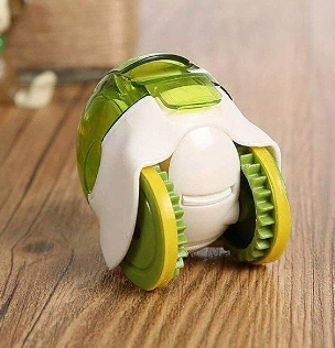 A timer set next to the Push Garlic Crusher, emphasizing speed and efficiency. The garlic crusher rests on a clean kitchen counter. The background is minimalist and modern. Lighting is bright and functional. Styled to convey practicality.