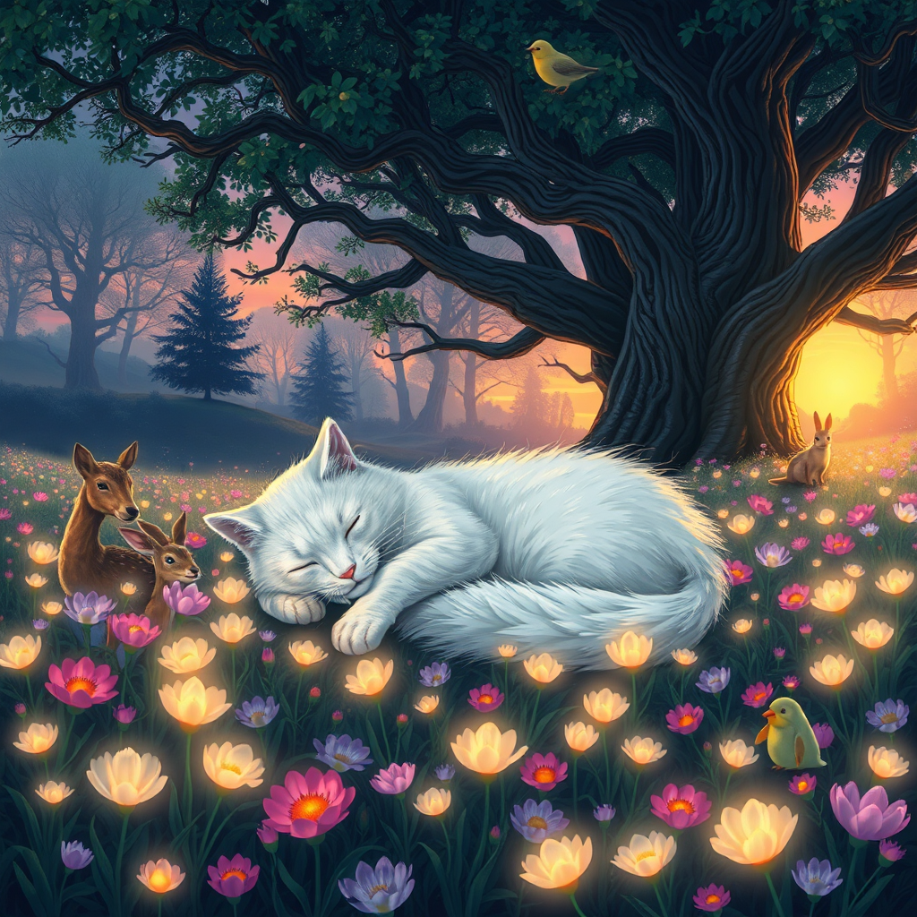 Pamuk living happily in the Whispering Forest
