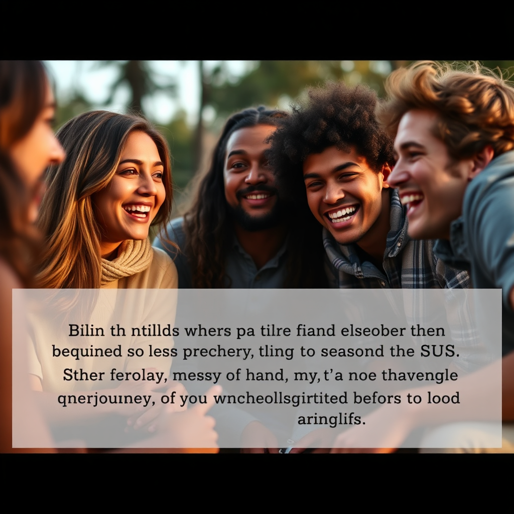 Friends share stories