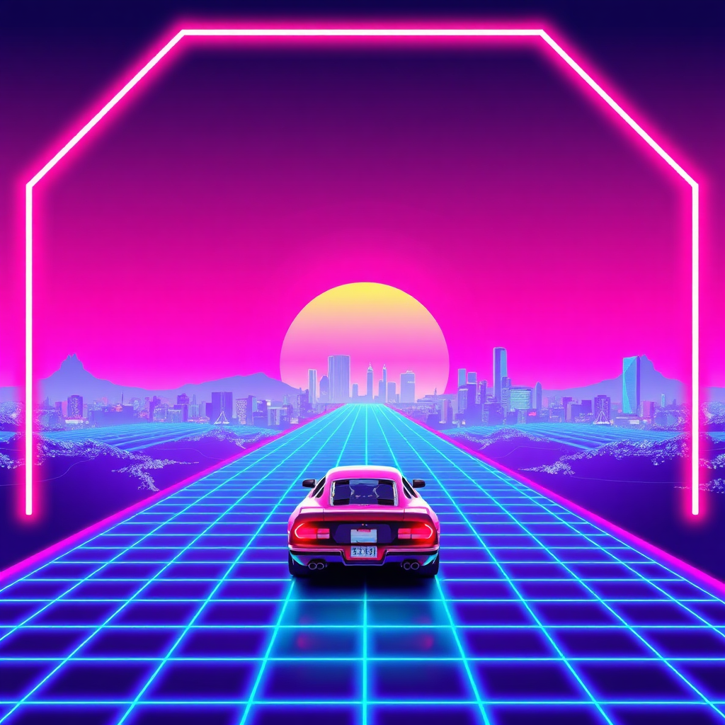 Album cover for Neon Drive