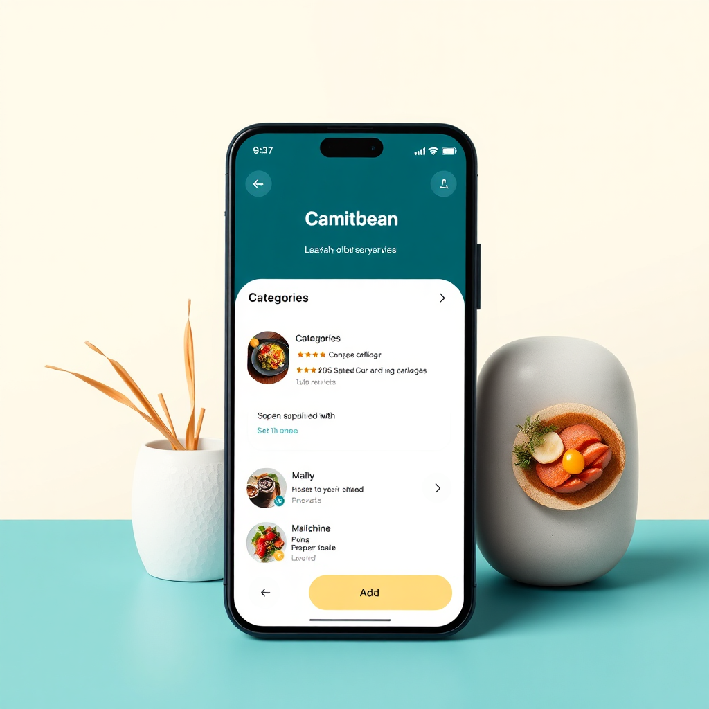 Digital storefront UI preview