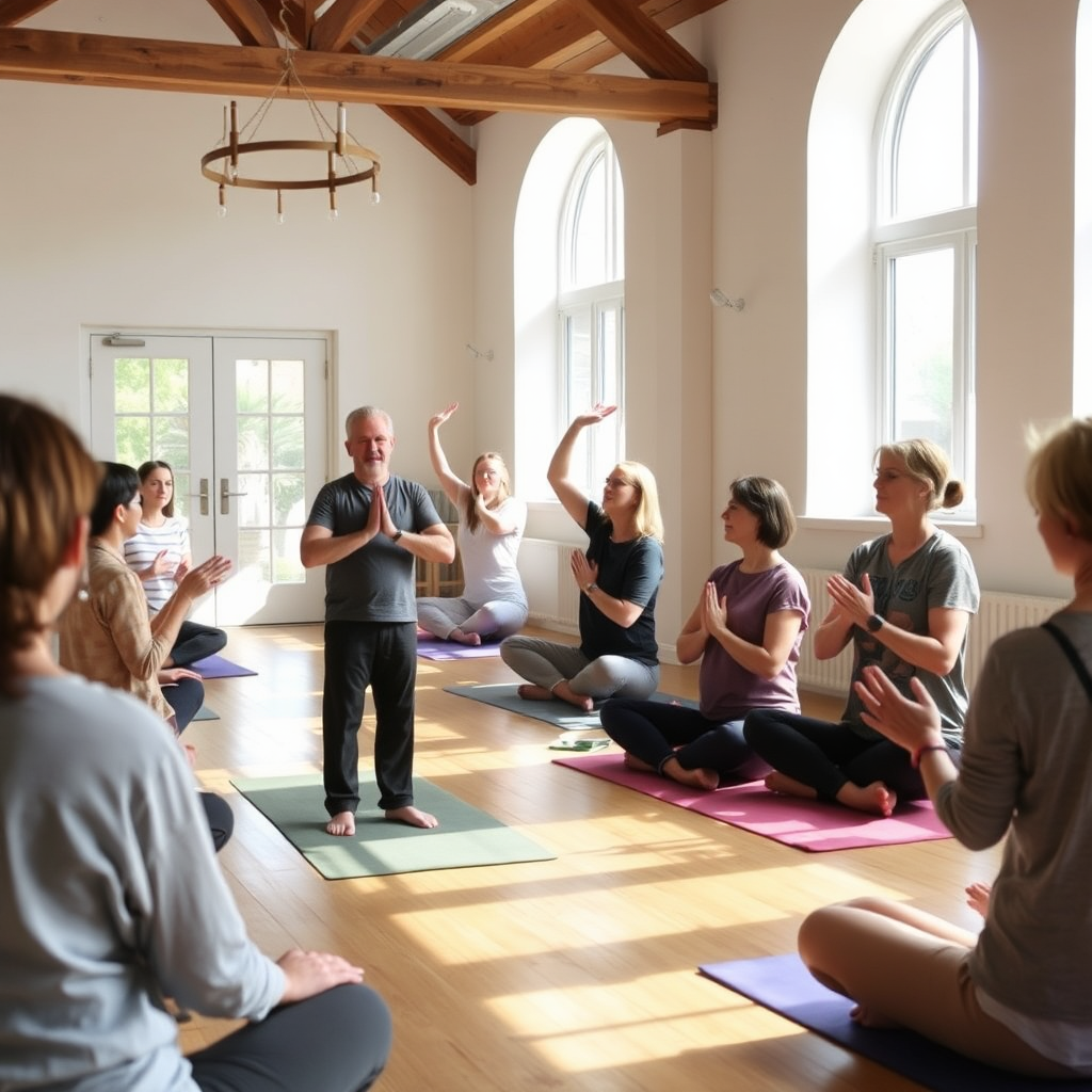 Wellness workshop in progress