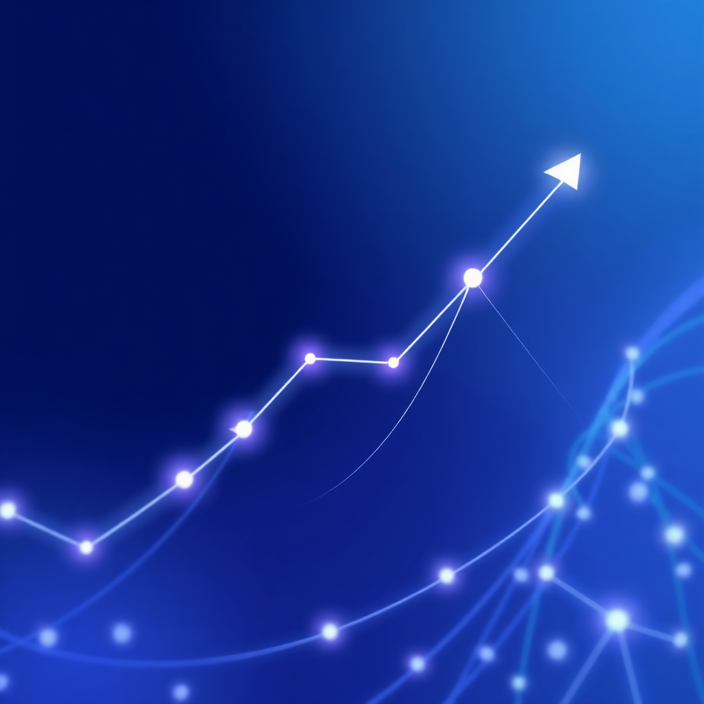 Abstract representation of data and growth