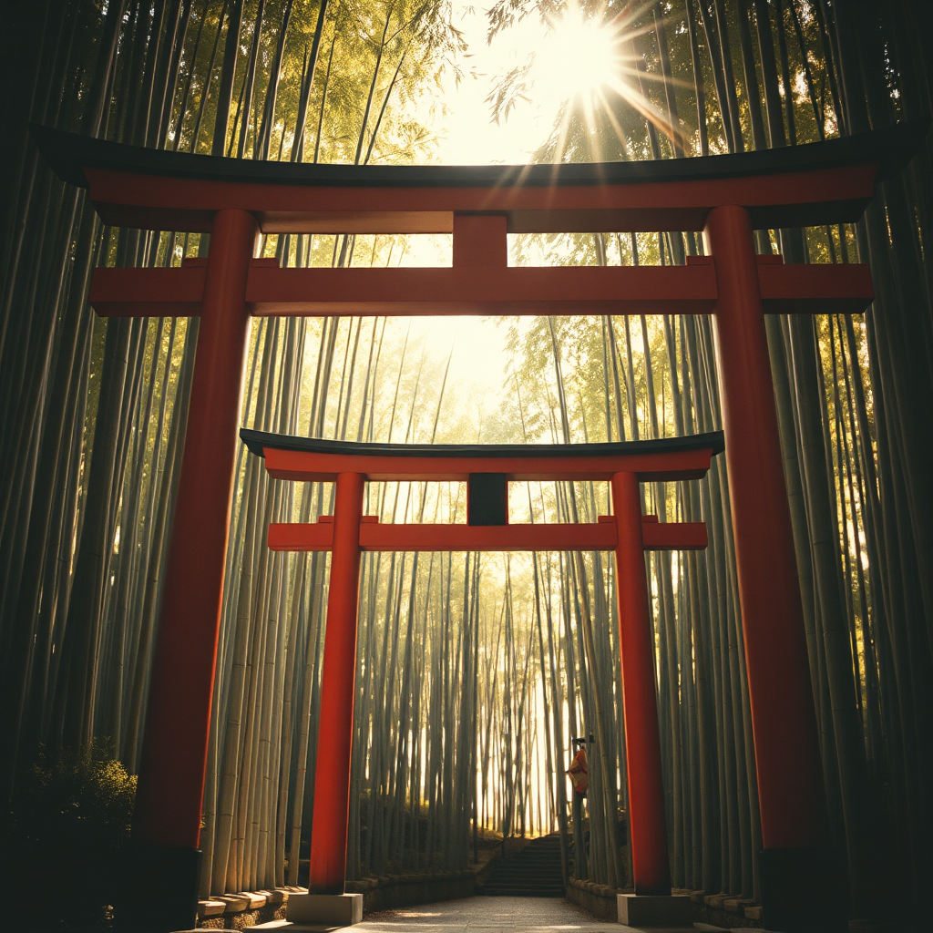 Bamboo forest in Kyoto