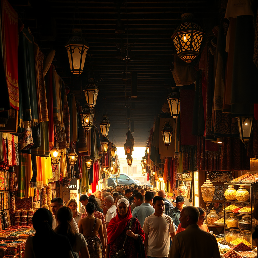 Moroccan souk