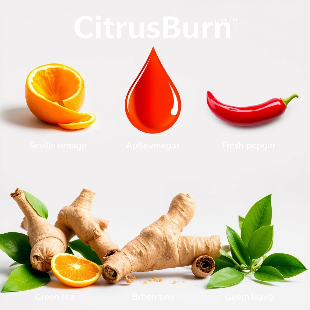 CitrusBurn ingredients montage