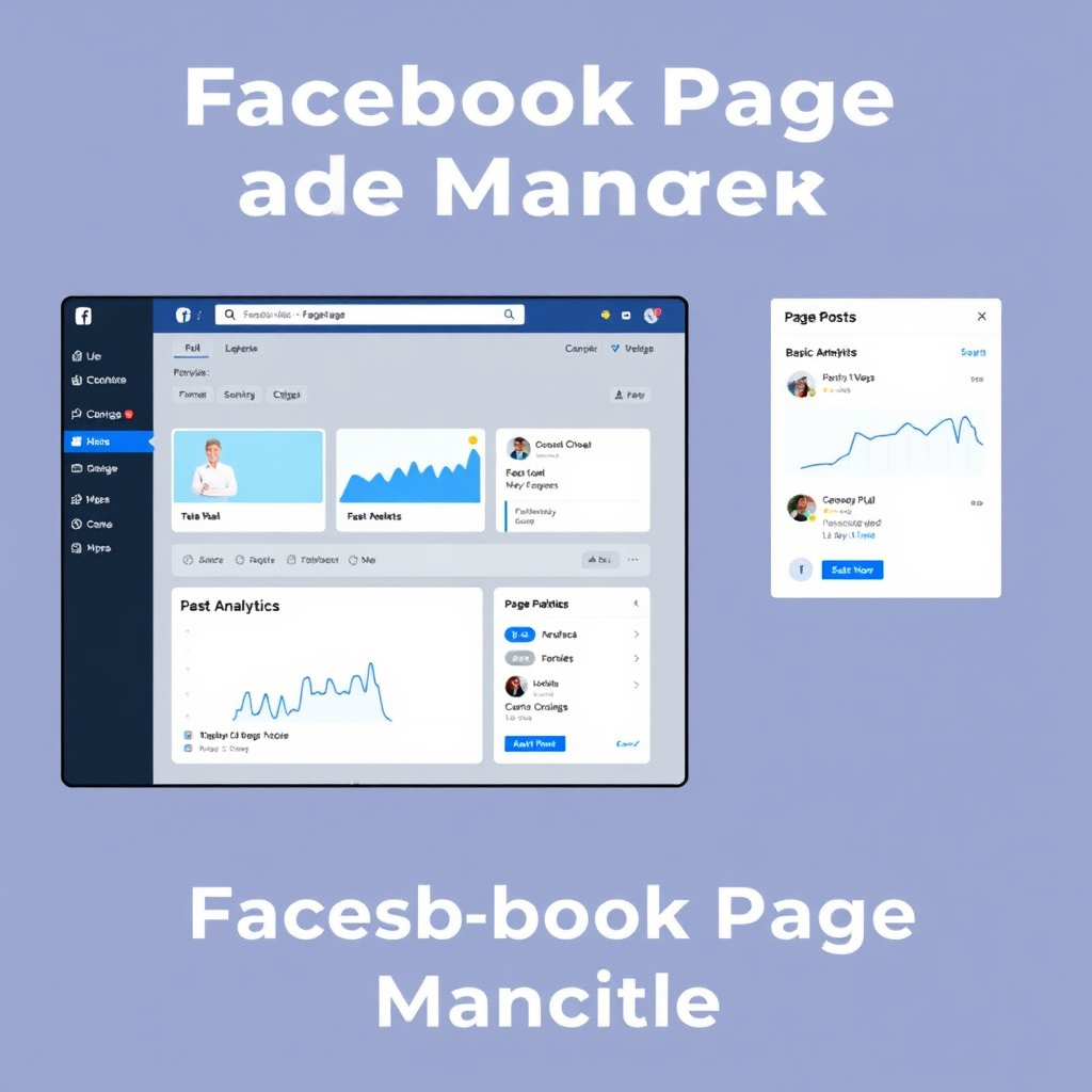 Facebook Page Manager Tool Interface