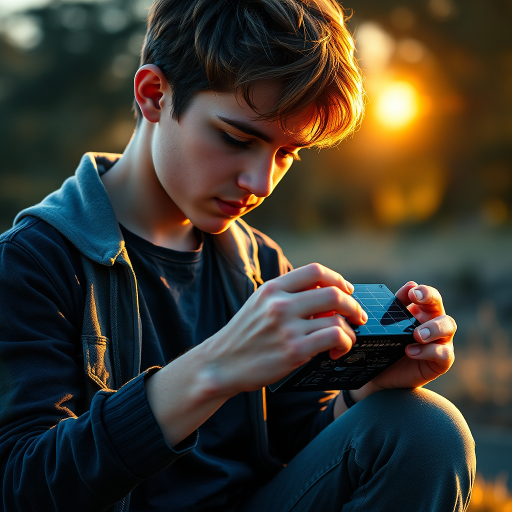 Young innovator portrait