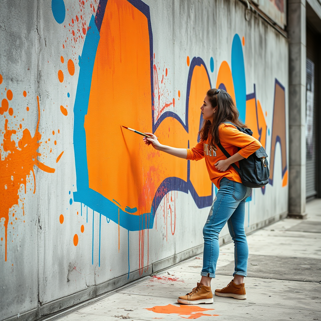 Young artist portrait