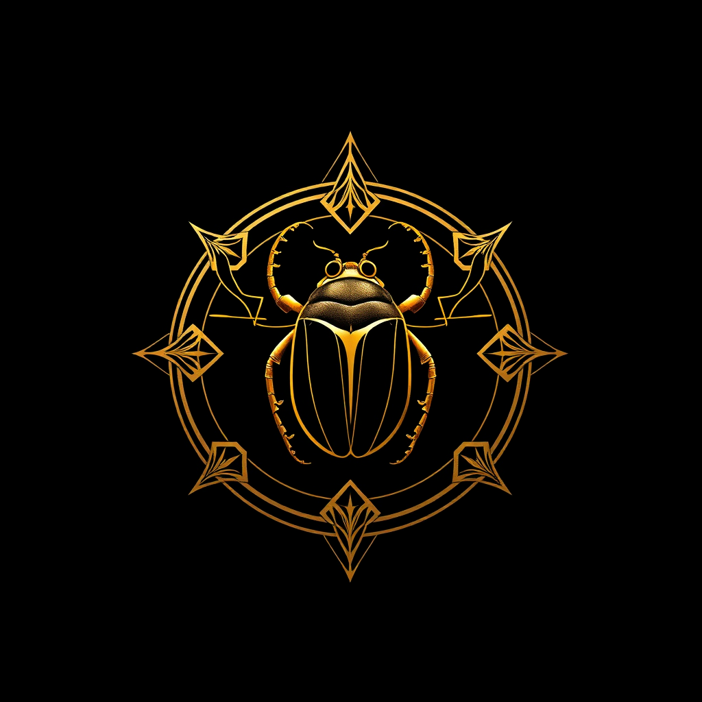 Dark StarSeeds Scarab Logo
