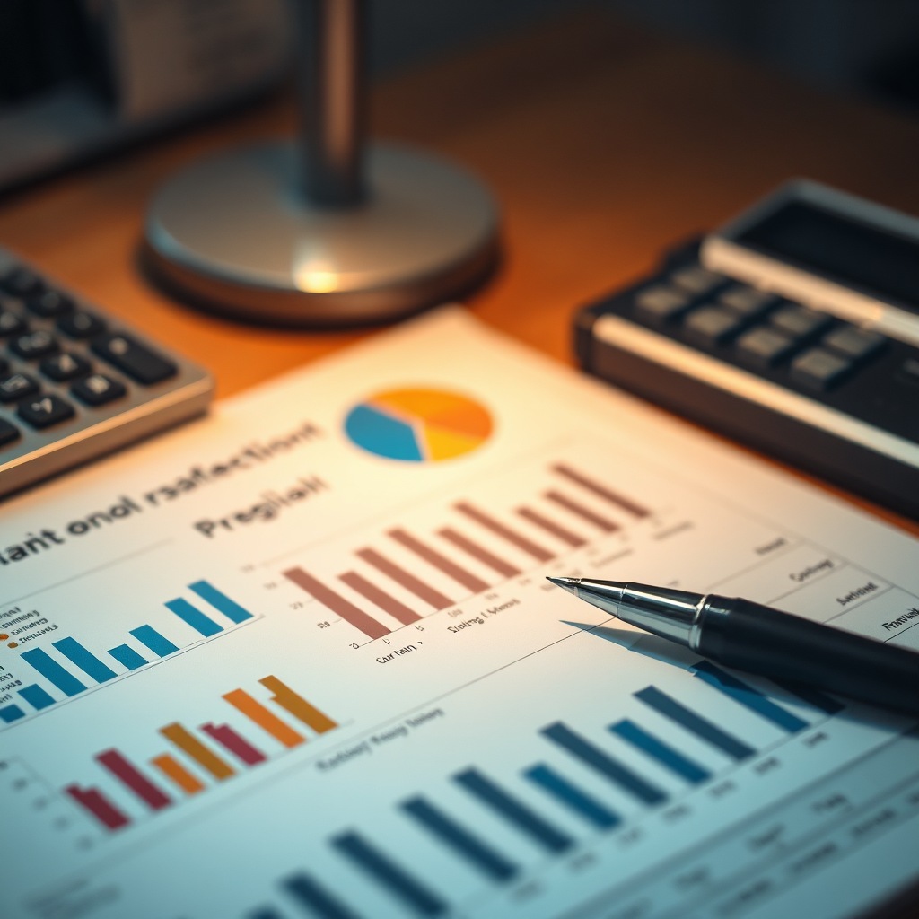 Financial statements visual