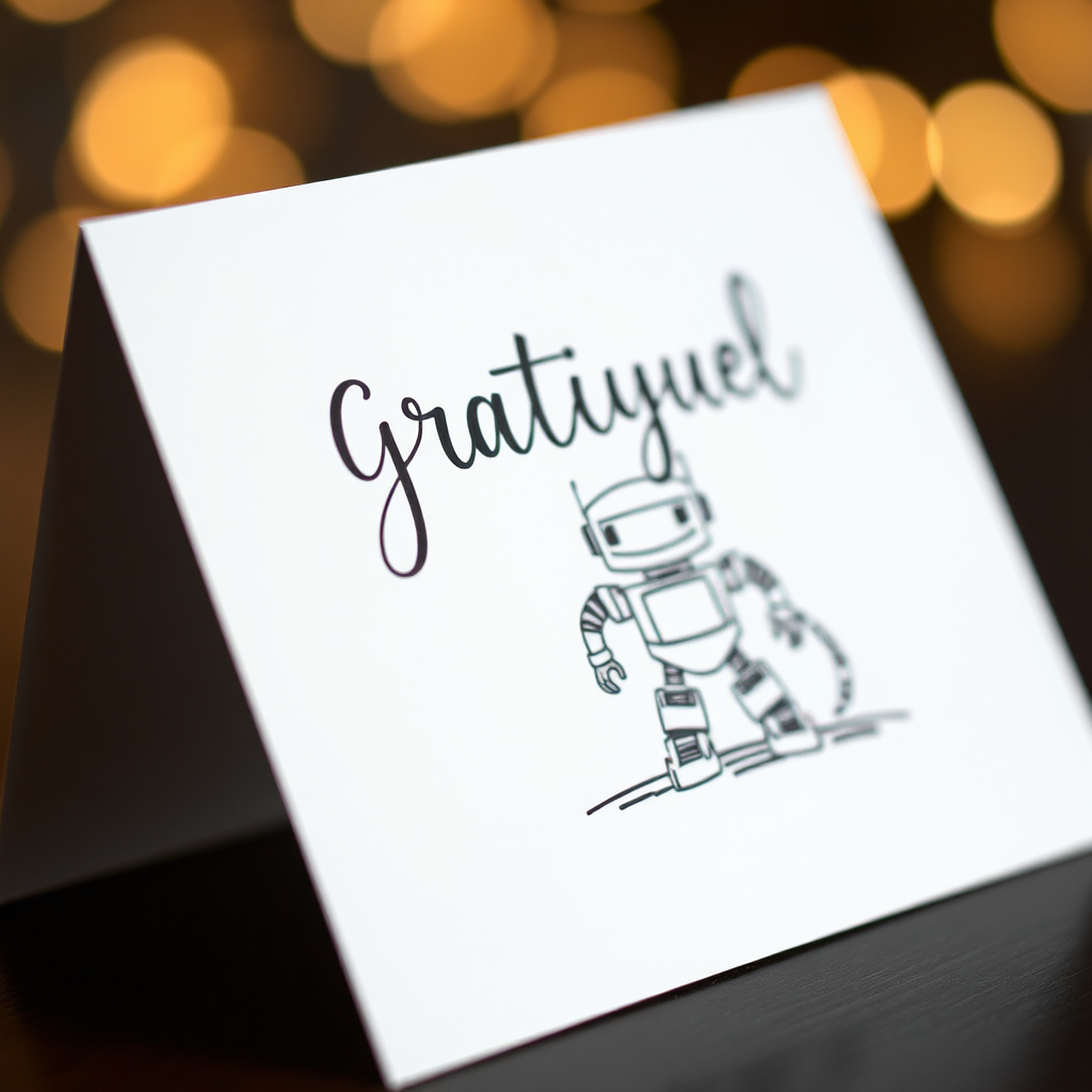 Gratitude card