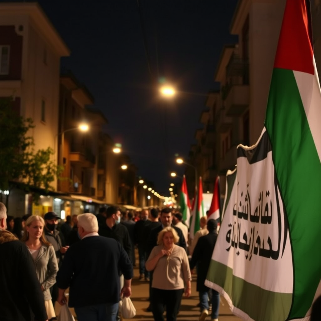 Night-time community event