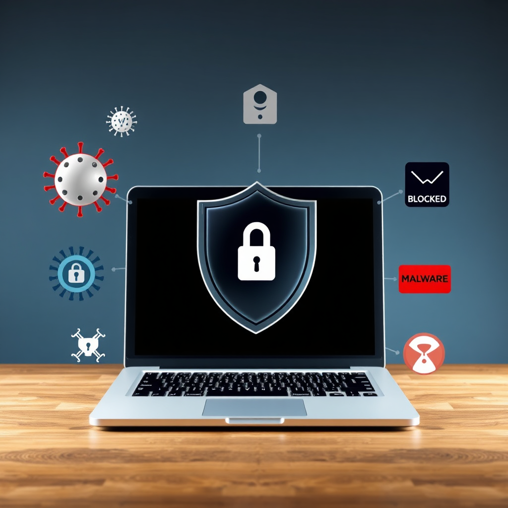 Sécurité informatique avec bouclier