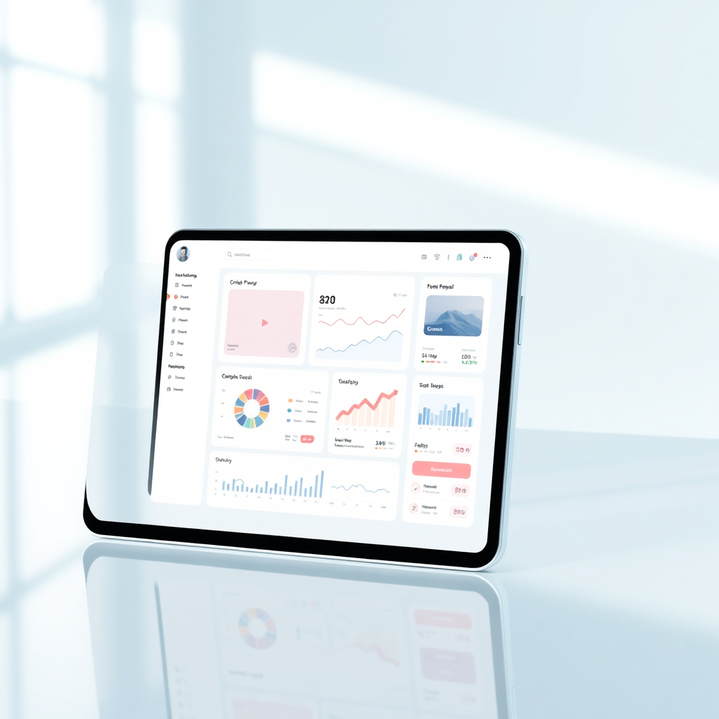 Device mockup of NanoApp Studio builder