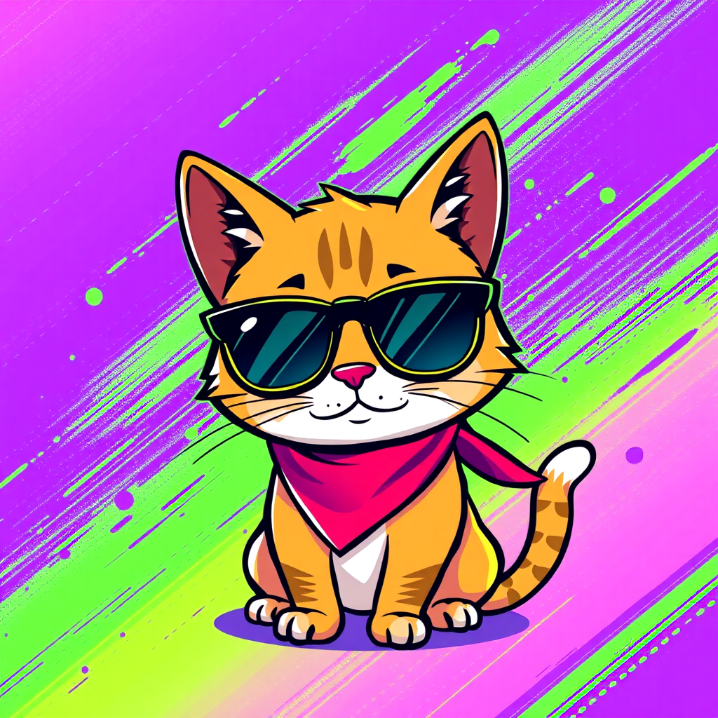 Meme token art for CatCoin