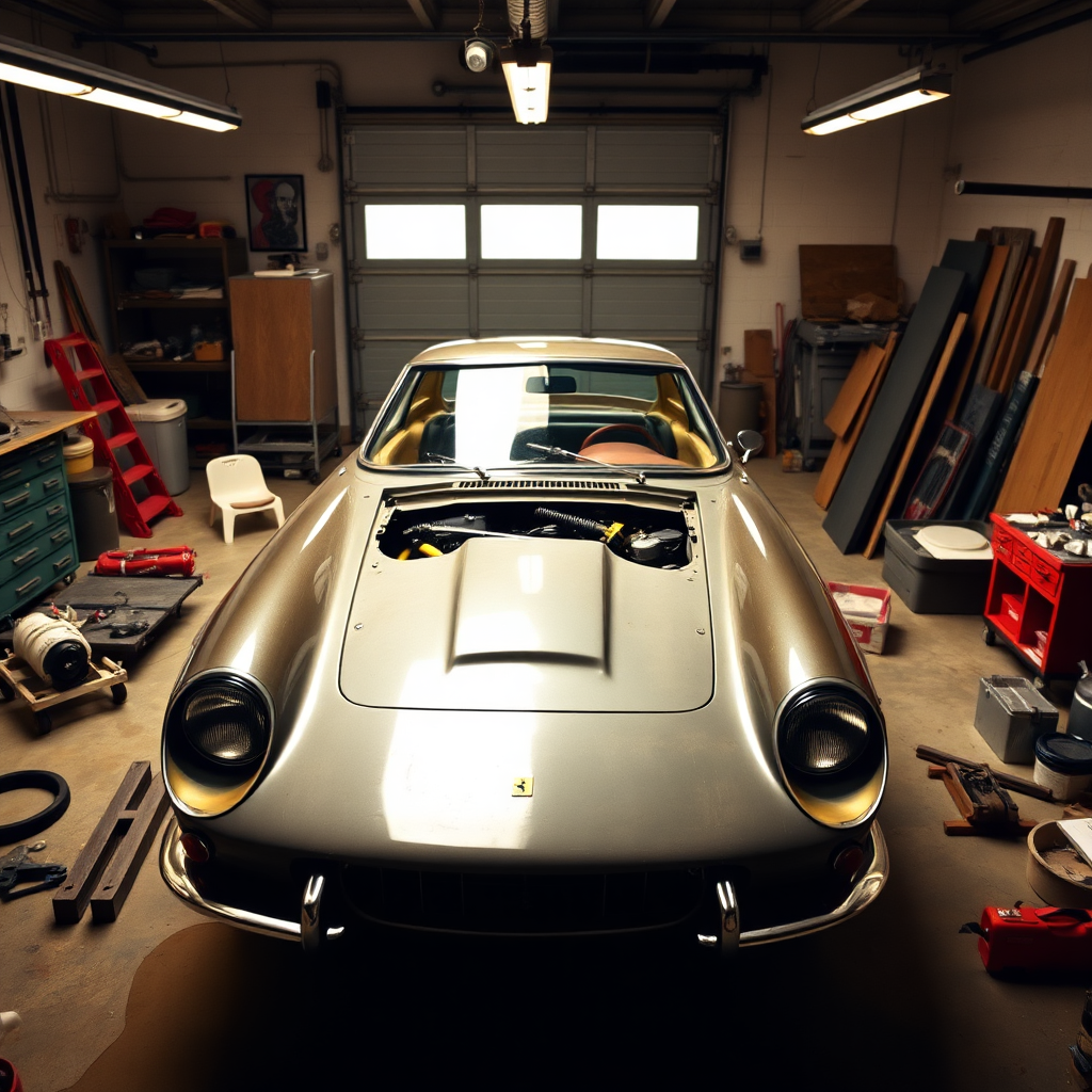 Classic Ferrari restoration