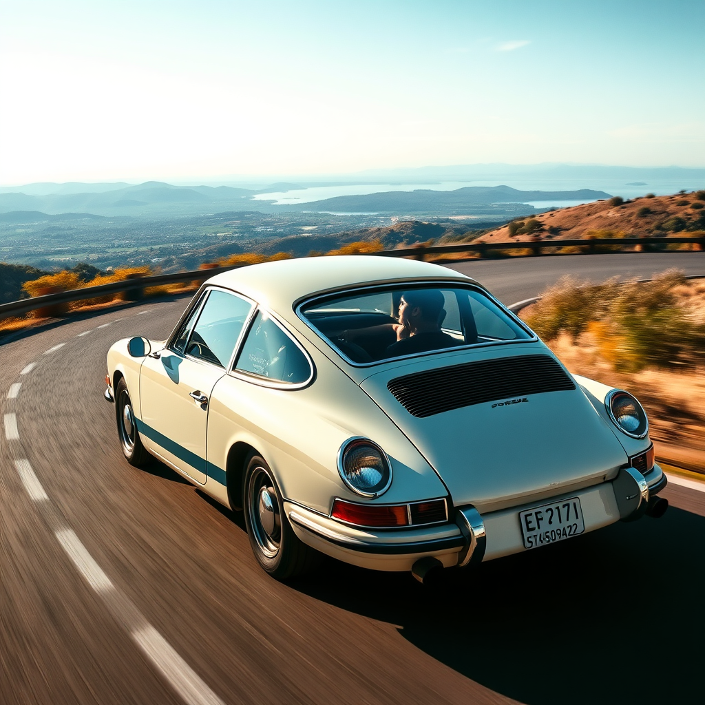 Classic Porsche 911 rally
