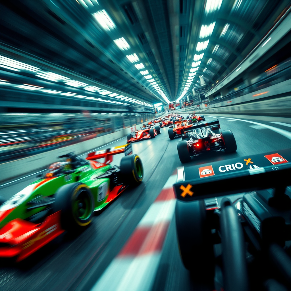 Automotive action background