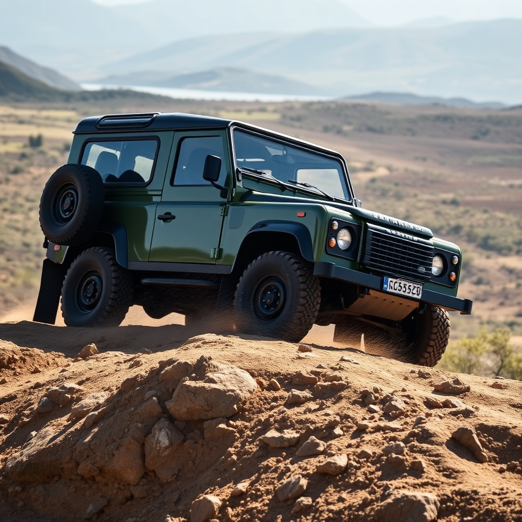 Land Rover Defender adventure