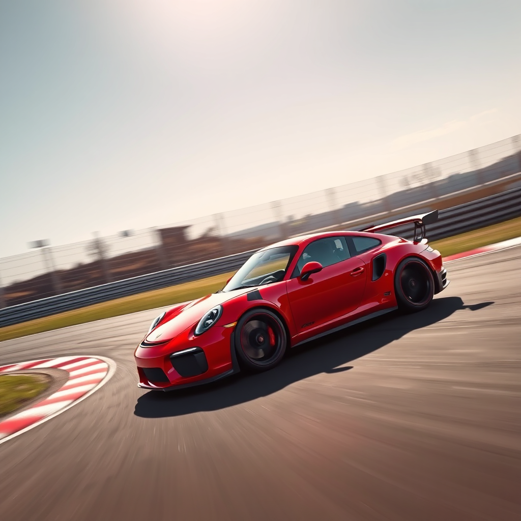 Porsche 911 GT3 RS lap