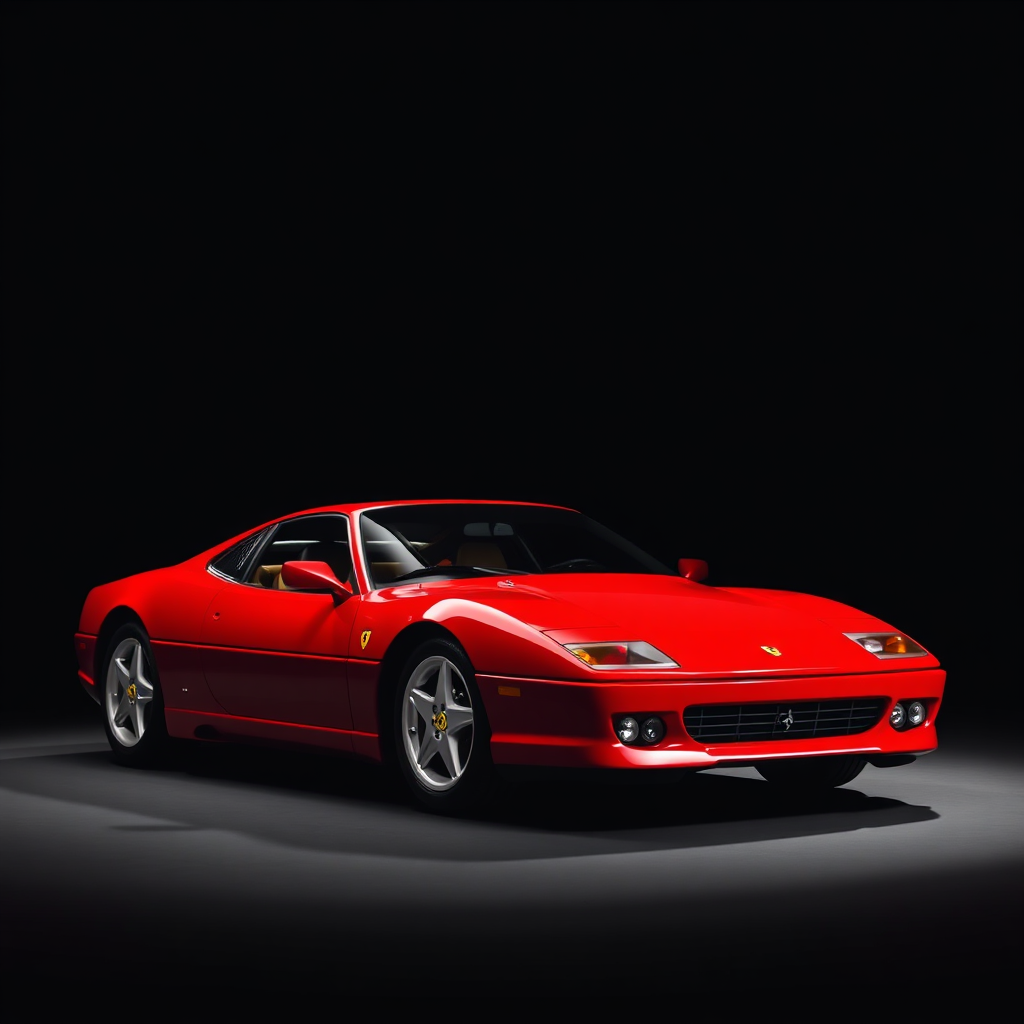 Ferrari 296 GTB in red