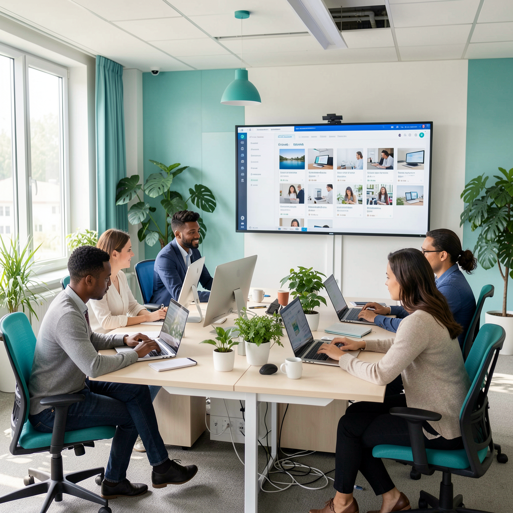 UpNext team office environment