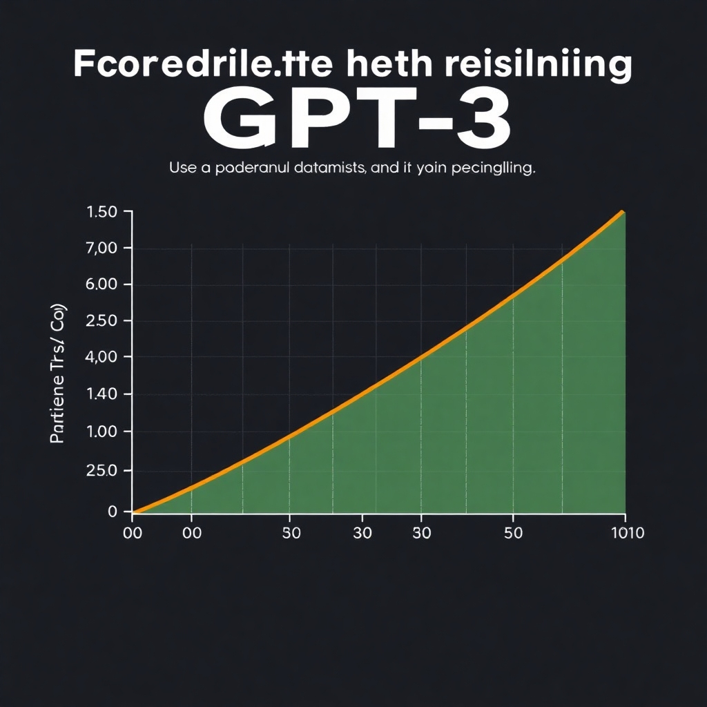 A data visualization graph showing the exponential increase in parameters and datasets used in training GPT-2 and GPT-3, emphasizing the positive correlation between scale and performance. Use a visually engaging format that is easily interpretable, presenting a clear picture of the growth trajectory.