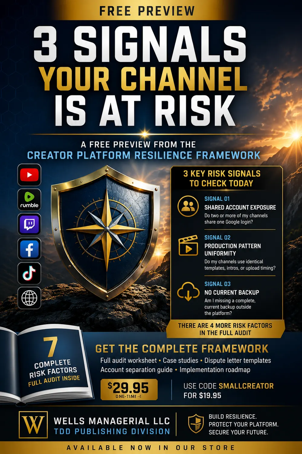 3 Signals Your Channel Is At Risk — free preview