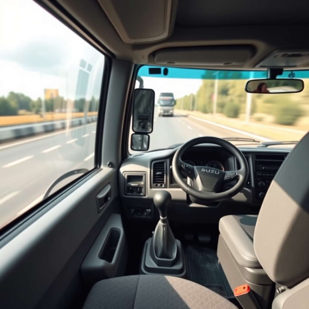Isuzu Truck Interior Dashboard