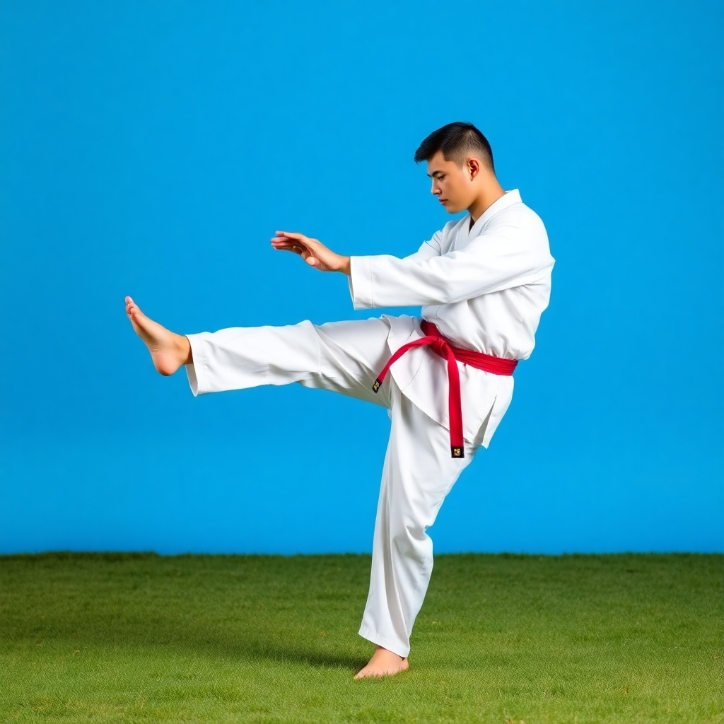 A visually appealing scene of a person climbing a staircase made of books labeled with various personal and professional goals, symbolizing the journey of growth and achievement through consistent habit stacking, with a bright light shining at the top illustrating hope and progress.