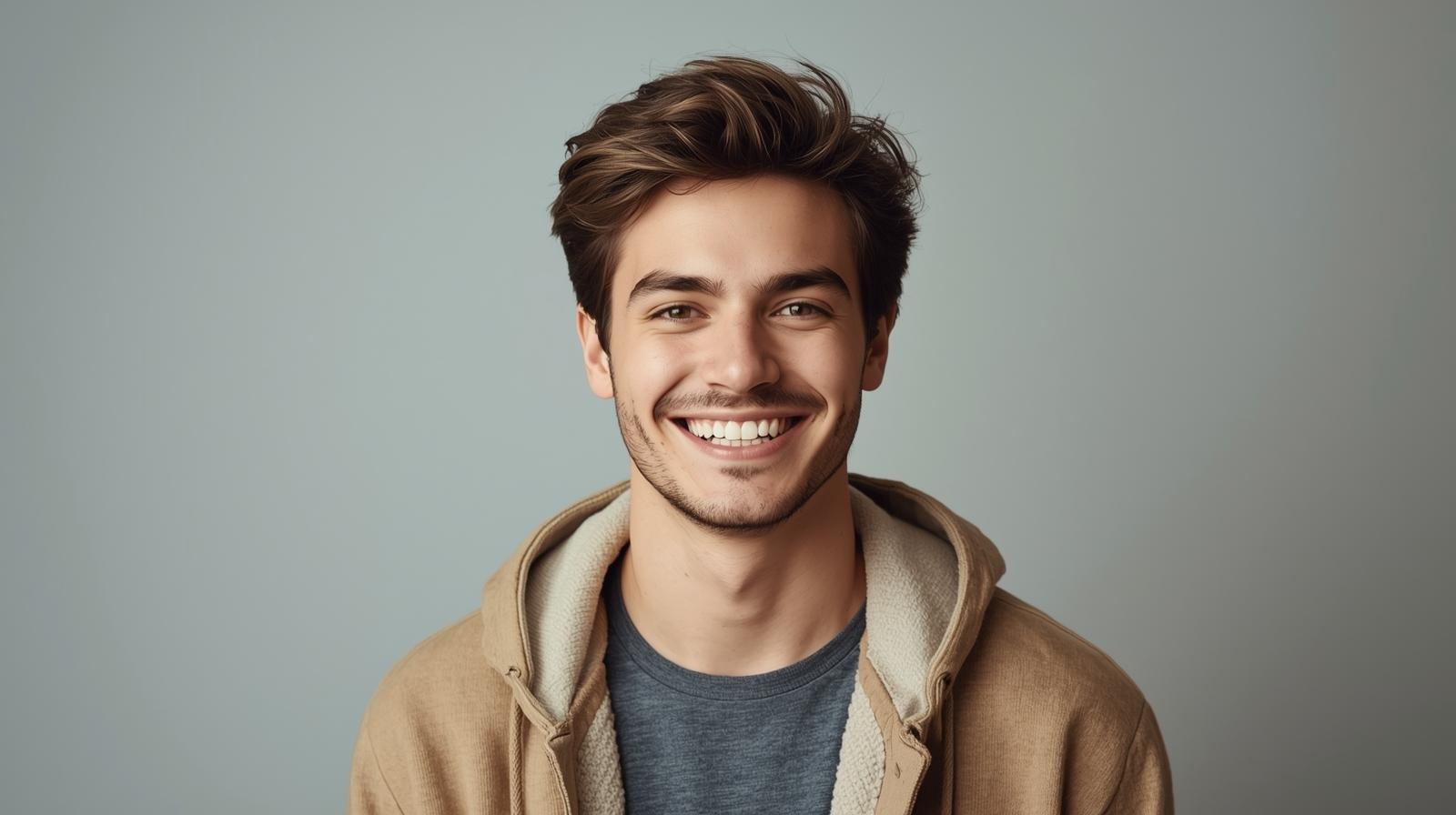 Een gestileerde afbeelding van een vlinder die uit zijn cocon komt. De vlinder moet levendig en kleurrijk zijn en transformatie en verandering symboliseren. De cocon moet dof en levenloos zijn en oude patronen en beperkingenvertegenwoordigers. Het enorme beeld moet een gevoel van hoop en mogelijkheden uitstralen en de kracht van hypnotherapie om positieve verandering teweeg te brengen, vertegenwoordigers.