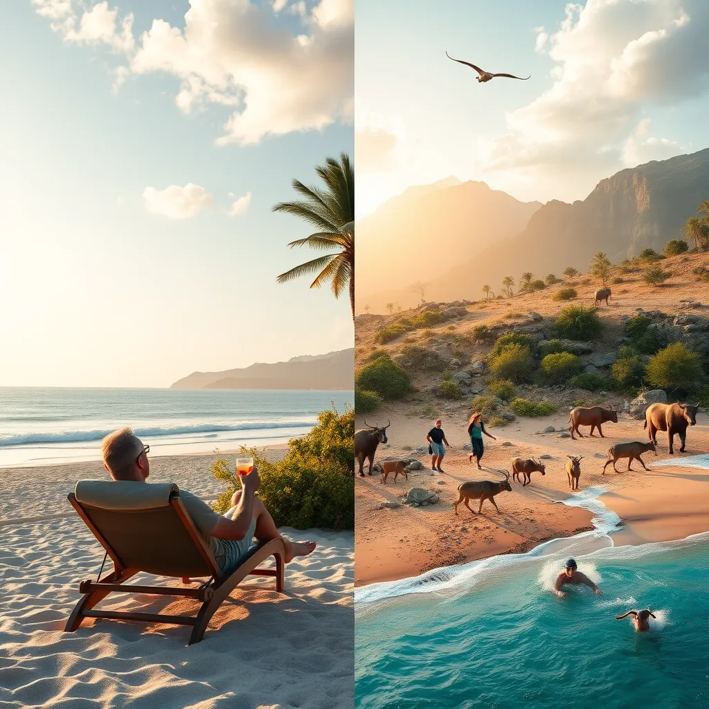 A well-packed suitcase on a bed, surrounded by travel essentials like a camera, sunscreen, and casual summer clothing. A cruise itinerary and passport are visible, emphasizing preparation and excitement for the journey.