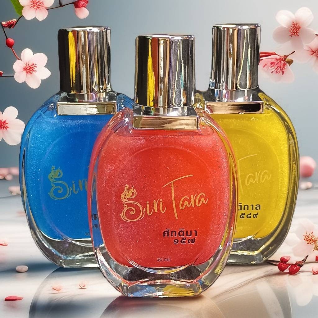 A photorealistic image of a luxurious perfume bottle with a golden cap, filled with a shimmering pink liquid. The bottle is surrounded by sparkling golden particles and rose petals, set on a background of a soft pink gradient.  The lighting is soft and romantic, focusing on the perfume bottle's elegance.
