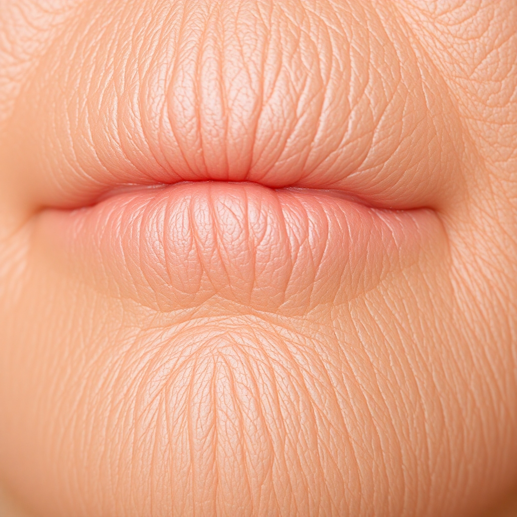 A photorealistic close-up image of healthy, firm skin texture.  The skin should have a natural, healthy glow, and the image should subtly imply strength and vitality. The background should be simple and uncluttered, keeping the focus entirely on the skin texture.
