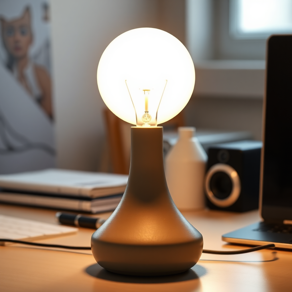 Designer desk lamp