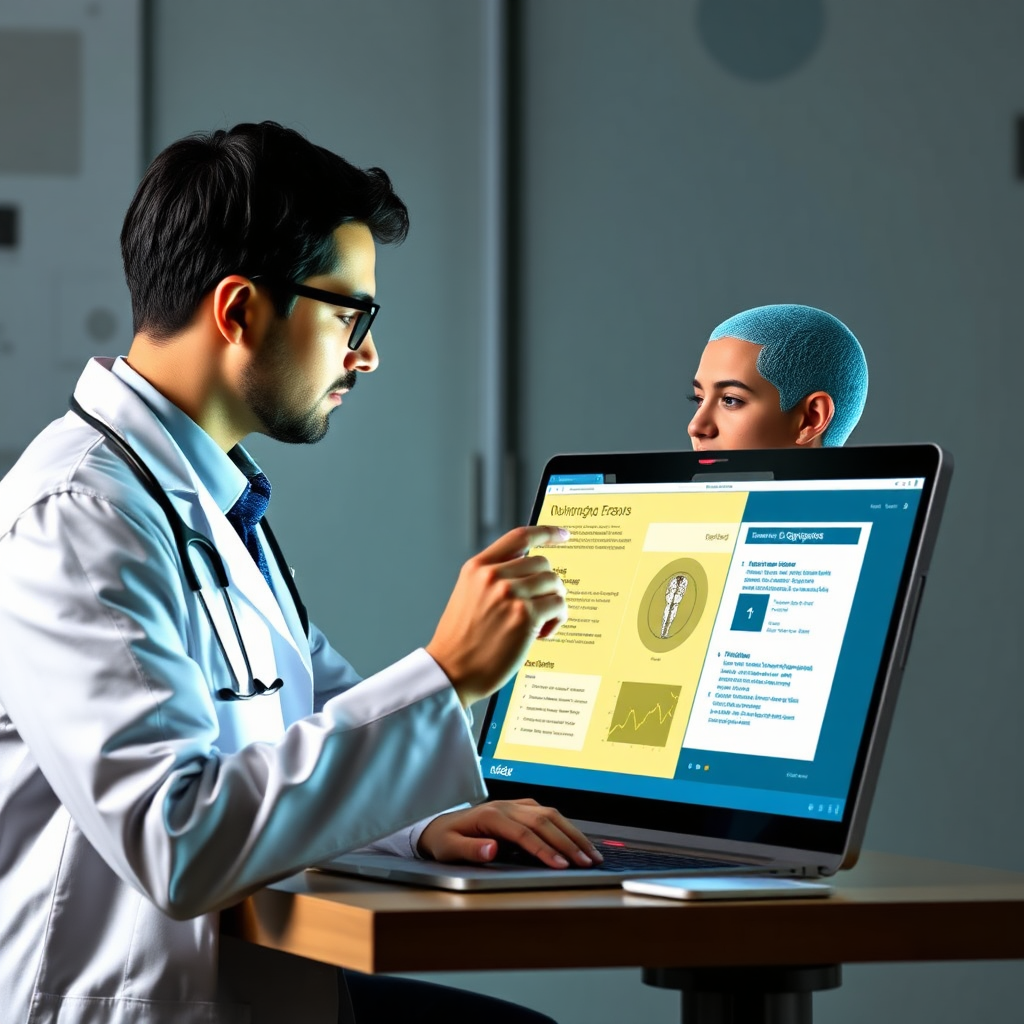 Imagine a doctor examining a patient using advanced diagnostic tools to determine the underlying issues. The patient represents a website, and the doctor is an SEO expert.