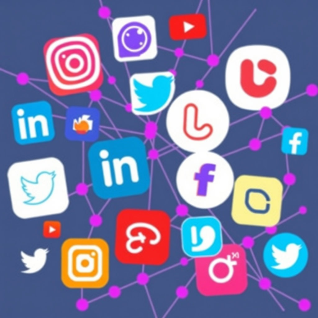 Social Media Marketing illustration