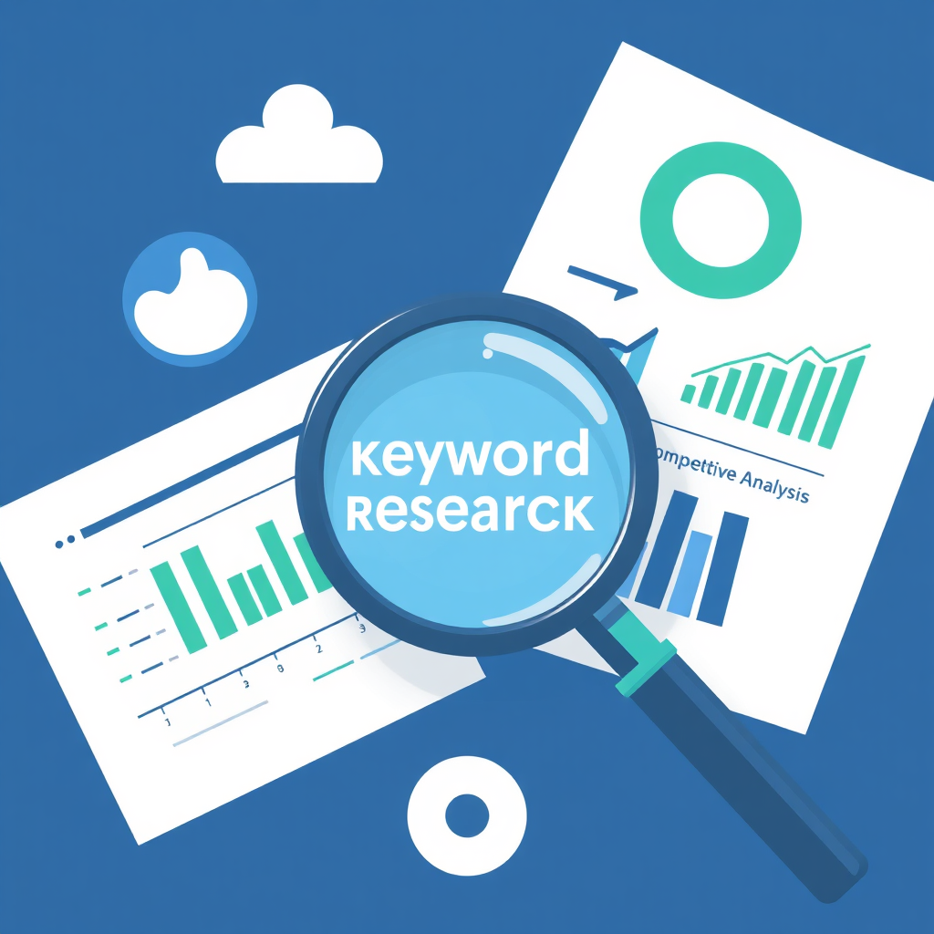 Keyword Research & Strategy illustration